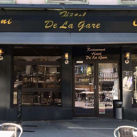 Hotel De La Gare 모단 외부 사진