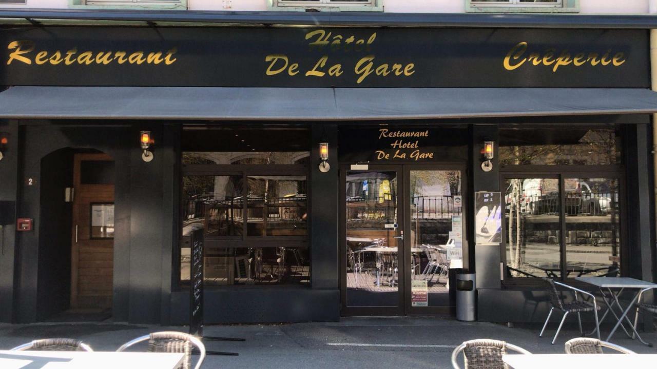 Hotel De La Gare 모단 외부 사진
